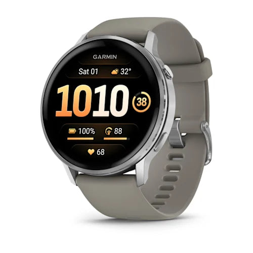 Garmin Venu 4 Fitness Smartwatch 45mm Silver