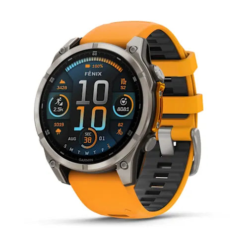 Garmin fēnix 8 47mm AMOLED Multisport Smartwatch Sapphire Titanium