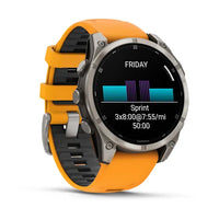 Garmin fēnix 8 47mm AMOLED Multisport Smartwatch Sapphire Titanium