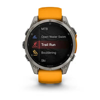 Garmin fēnix 8 47mm AMOLED Multisport Smartwatch Sapphire Titanium