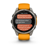 Garmin fēnix 8 47mm AMOLED Multisport Smartwatch Sapphire Titanium
