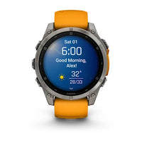 Garmin fēnix 8 47mm AMOLED Multisport Smartwatch Sapphire Titanium